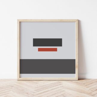 Sam's Town - The Killers Inspired Square Minimalist Album Print