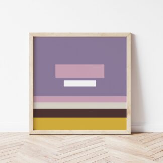 Day & Age - The Killers Inspired Square Minimalist Album Print