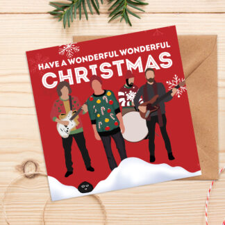 Wonderful Wonderful Christmas Red - The Killers Christmas Card (10 Pack)