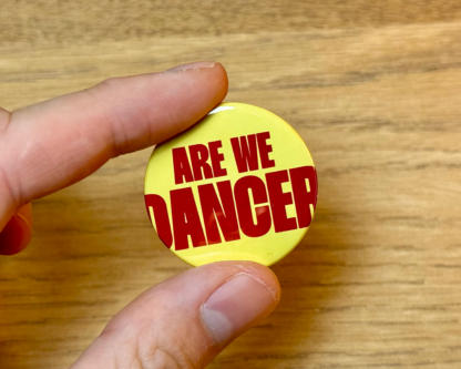 The Killers Pin Badge Set - "Are We Human?" & "Are We Dancer?" 38mm Button Badge - Image 3