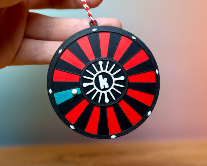 The Killers Christmas Ornament - Rebel Diamonds Roulette Wheel Decoration - Image 3