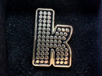 Gold Enamel Pin Badge Inspired by The Killers - Limited Edition Collectible Accessory for Fans